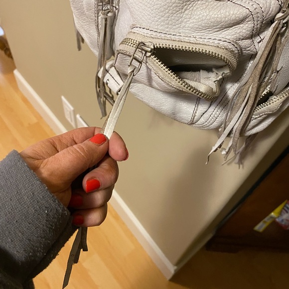 EUC Authentic Roots Leather Tassel handbag. - Picture 6 of 15